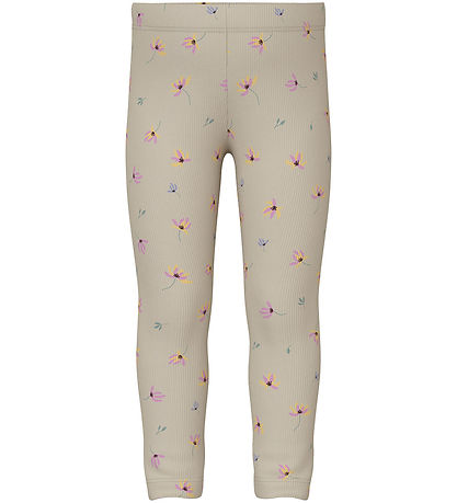 Name It Leggings - Rib - NmfTasha - Summer Sand 