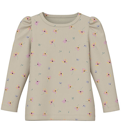 Name It Bluse - Rib - NmfTasha - Summer Sand