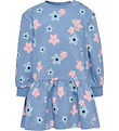 Hummel Kjole - hmlRinna - Faded Denim m. Blomster