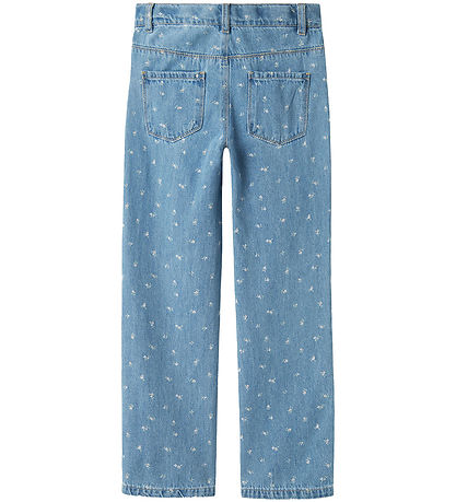 Name It Jeans - NkfRose - Light Blue Denim/Flowers