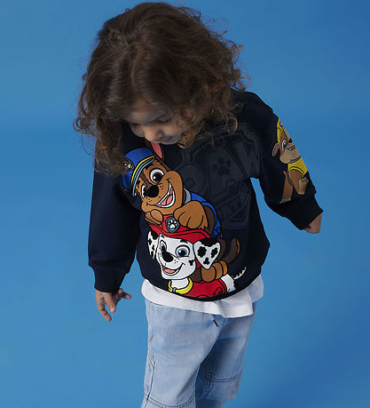 Name It Sweatshirt - NmmJonce Paw Patrol - Navy Blazer m. Print