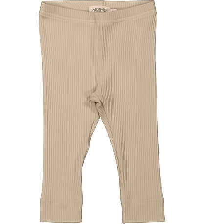 MarMar Leggings - Rib - Modal - Stone Wall