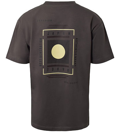 Hound T-shirt - Armygrøn m. Print