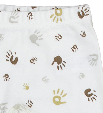 Joha Leggings - Off White m. Print