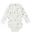 Joha Body l/æ - Off White m. Print