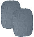 Sebra Changing Mat - 2-Pack - Muslin - Forest Lake Blue