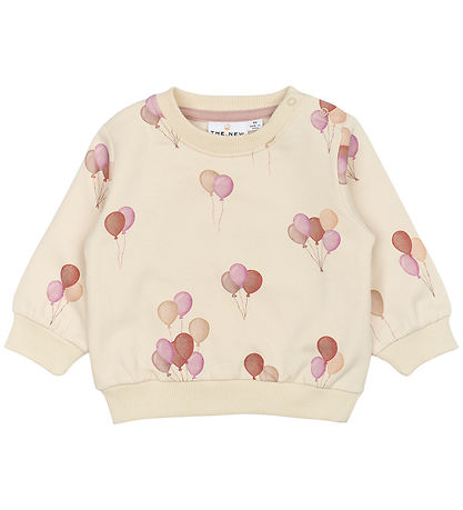 The New Siblings Sweatshirt - TnsbNola - White Swan AOP