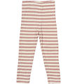The New Siblings Leggings - Rib - TnstFro - Adobe Rose Striped