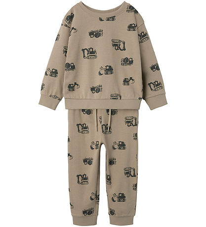 Name It Sweatsæt - NmmVildar - Pure Cashmere m. Print