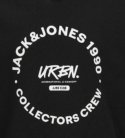 Jack & Jones Hættetrøje - JJSimon - Noos - Sort