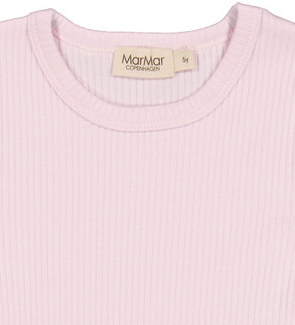 MarMar T-shirt - Rib - Modal - Plain - Lilac Mist