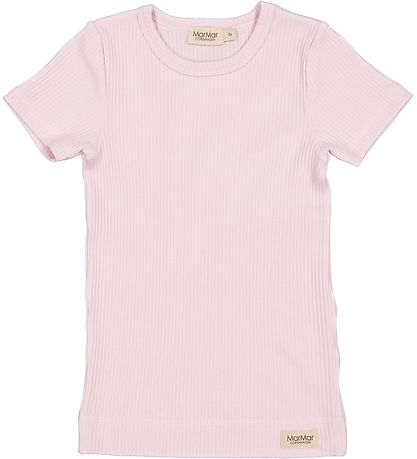 MarMar T-shirt - Rib - Modal - Plain - Lilac Mist