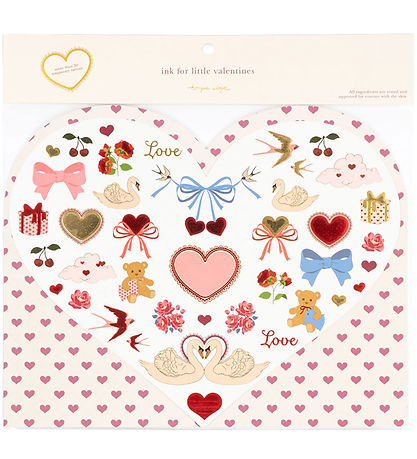 Konges Sløjd Tatoveringer - Valentines - Red