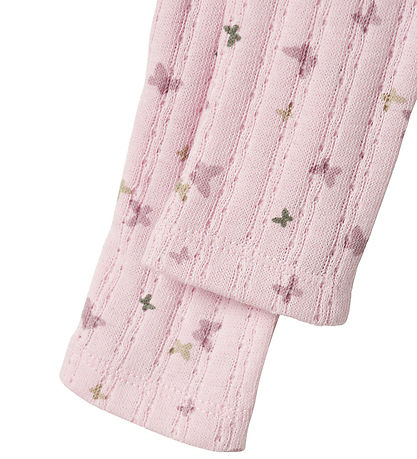 Name It Leggings - NbfBillia - Winsome Orchid m. Sommerfugle