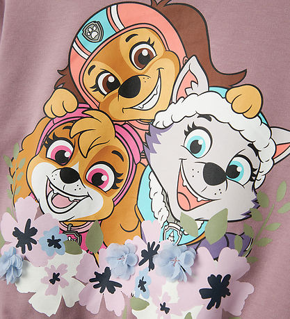 Name It Sweatshirt - NmfJura PawPatrol - Elderberry m. Print