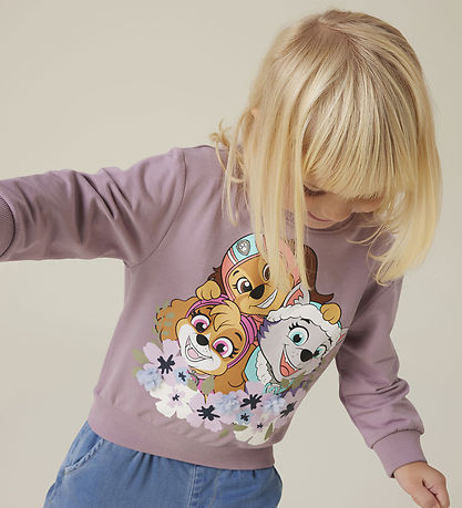 Name It Sweatshirt - NmfJura PawPatrol - Elderberry m. Print