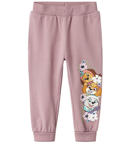 Name It Sweatpants - NmfJura PawPatrol - Elderberry m. Print