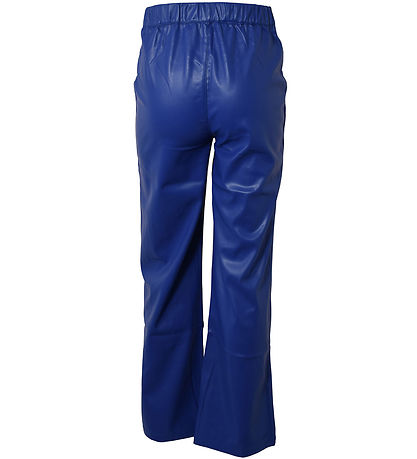 Hound Bukser - Imiteret Skind - Wide - Cobalt Blue