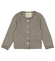 Engel Cardigan - Uld/Silke - Walnut