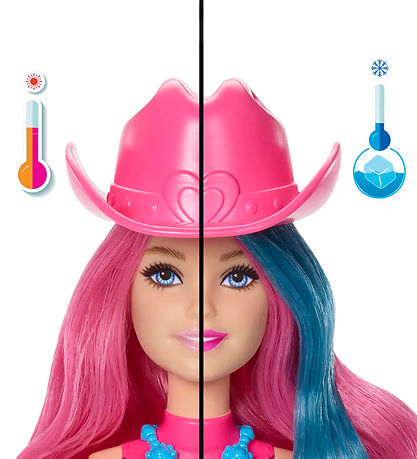 Barbie Dukke - 30 cm - Color Reveal Disco Star - Assorteret