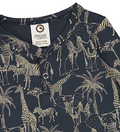 Müsli Body l/æ - Safari - Night Blue/Cashmere
