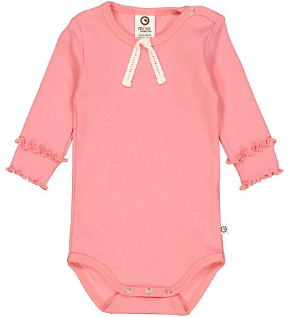 Müsli Body l/æ - Rib - Cozy Me - Bubblegum
