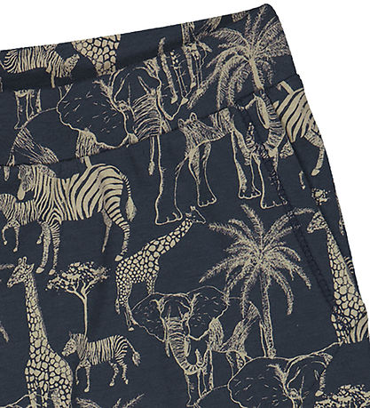 Müsli Bukser - Safari Cut - Night Blue/Cashmere