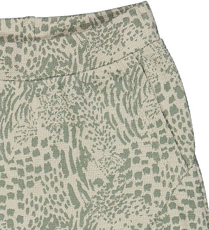 Müsli Bukser - Leopard Cut - Soft Green/Poetry Green