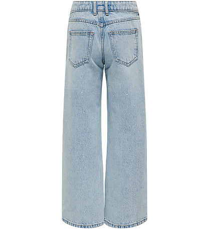 Kids Only Jeans - KogCobain - Light Blue Denim m. Rhinsten