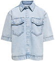 Kids Only Denimjakke - KogSophie - Light Blue Denim
