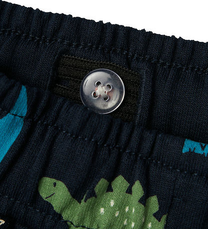 Name It Sweatpants - NmmBertillo - Dark Sapphire m. Dinoer