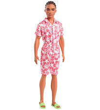 Barbie Dukke - 30 cm - Fashionista Ken Printed Boiler Suit