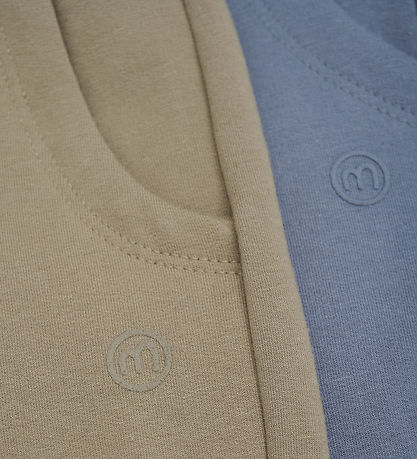 Minymo Sweatpants - 2-pak - Timber Wolf