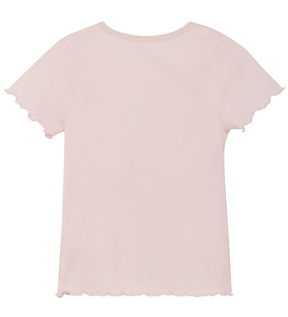 Minymo T-shirt - Pink Dogwood m. Hjerter