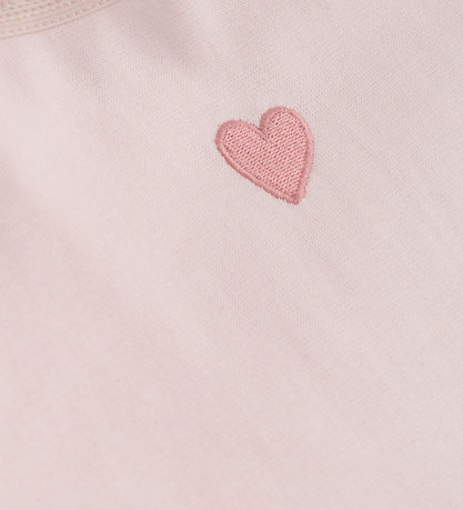 Minymo T-shirt - Pink Dogwood m. Hjerter