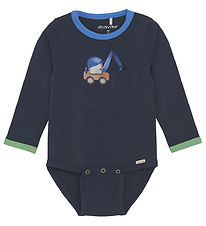 Minymo Body l/æ - Blue Nights m. Print