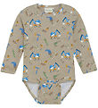 Minymo Romper L/æ - Zuiver Kasjmier m. Print