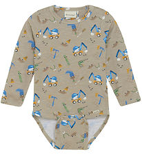 Minymo Body l/æ - Pure Cashmere m. Print