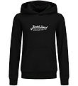 Jack & Jones Hættetrøje - JjBeau - Sort