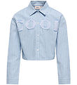 Kids Only Overhemd - KogEtta - Soft Chambray/White m. Cool