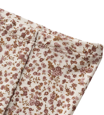 Wheat Leggings - Uld - Agi - Rose Flowers