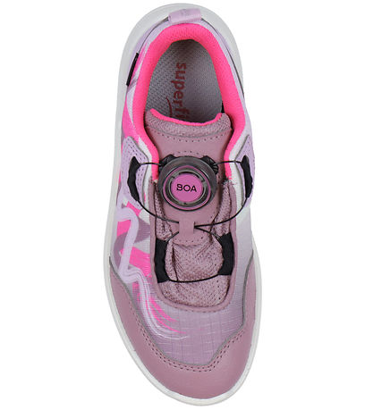 Superfit Sko - Kicks - Lilla/Rosa