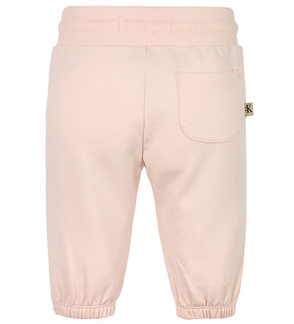 Calvin Klein Sweatsæt - Colour Logo - Silver Peony Pink