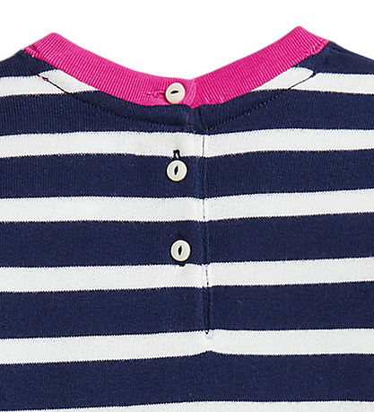 Polo Ralph Lauren Sweatkjole m. Bloomers - Navy/Hvidstribet m. B