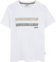 BOSS T-shirt - Hvid m. Striber