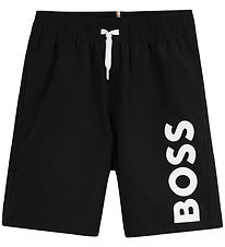 Shorts de Bain BOSS - Noir av. Blanc
