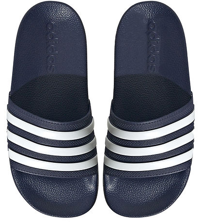 adidas performance Badesandaler - Adilette Shower - Dkblue/Ftwwh
