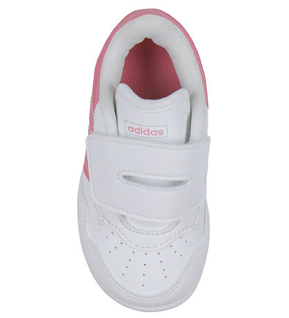 adidas Performance Sko - Hoops 4.0 CG I - White/Pink
