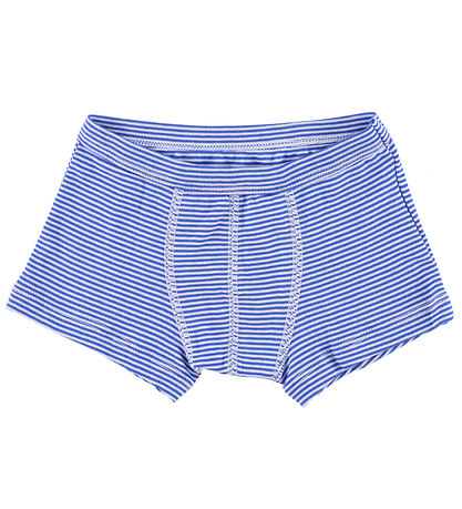 Petit Bateau Boxershorts - 3-pak - Blå/Hvid