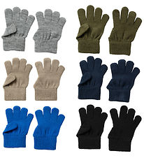 Name It Handsker - NmmMagic - 6-pak - Dark Denim/Supe Agav Dese 